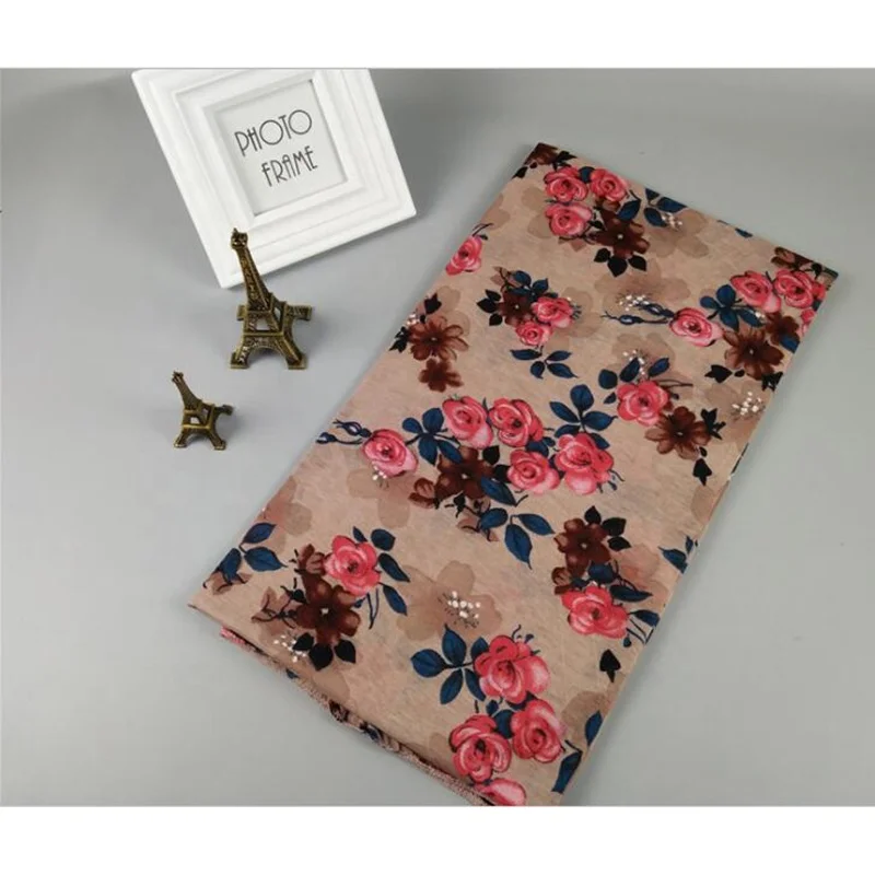 
Wholesale 2020 Hot Sale Muslim Jersey Scarf Hijab Fashion Print Cotton Soft Long New Arrival Floral Hijab Stoles And Shawls 