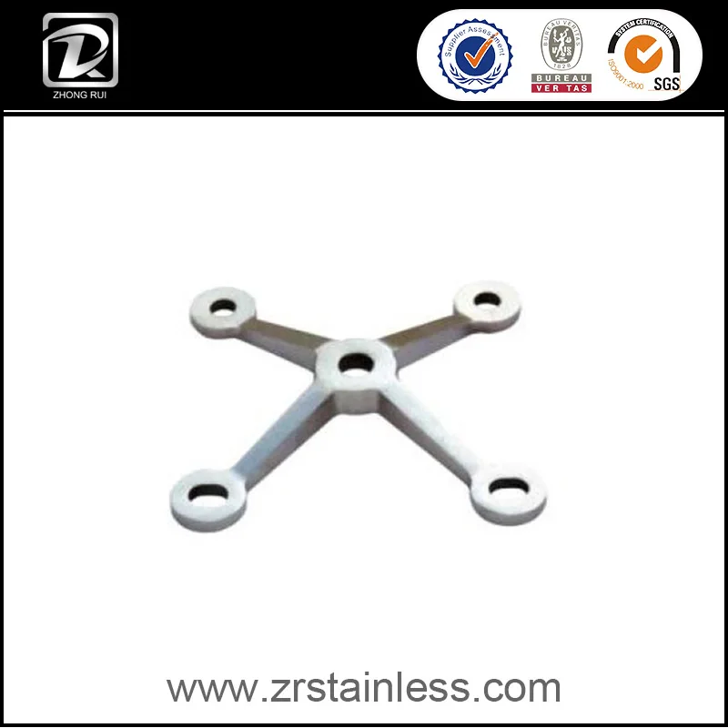 SS304 и 316 4 arms стекла паук