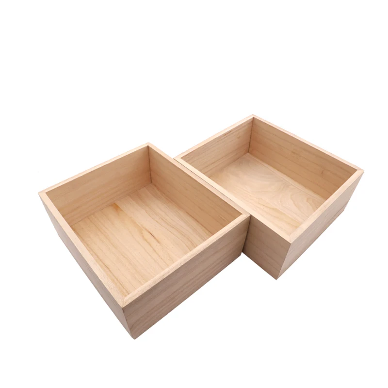 Luxury Design Handmade Natural Storage Wooden Gift Box