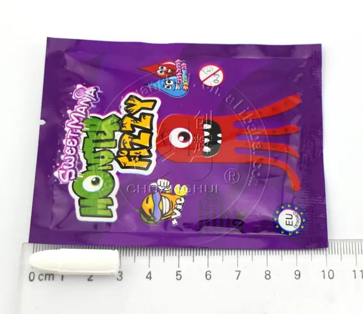 Bullet Shaped Candy with Sour Powder