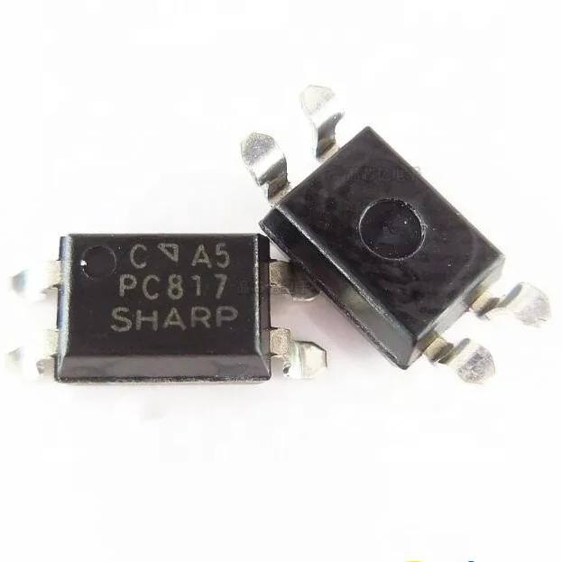 ПК 817 оригинальный ic откалывает оптрон выход тразистора 5000Vrms 1 канал SMD PC817
