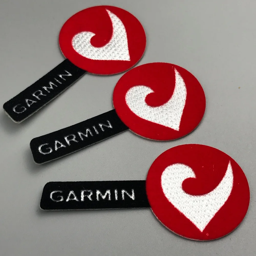 Iron on self adhesive Lextr tatami Flocking embroidery patches for jersey