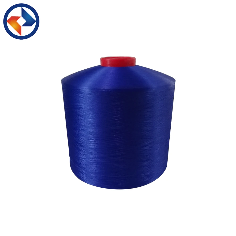 140D/48F nylon 6 dope dyed DTY semi dull with slight intermingled yarn