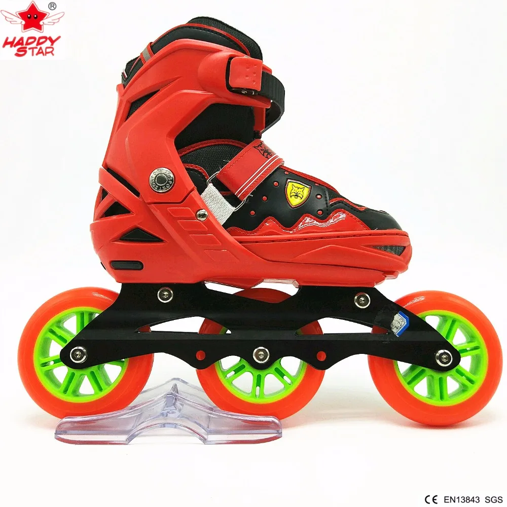 
2017 factory supply inline skating four wheels single car wheel skates 