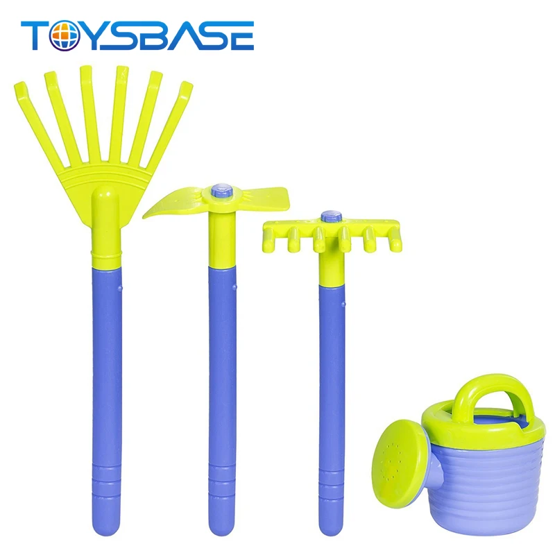 Садовый инструмент, тележка, игрушка-игры на открытом воздухе, Набор детских садовых инструментов