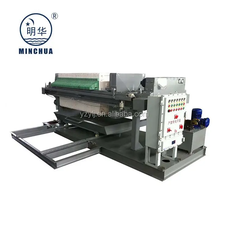 800 Chamber Filter press with the liquid tank PP Filter Press