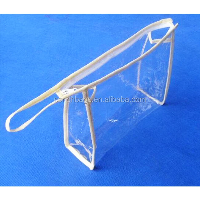 Бикини bioga хранения одеяло шнурком пластиковые подушки покрытием ткань мешка холст ясно ПВХ сумка