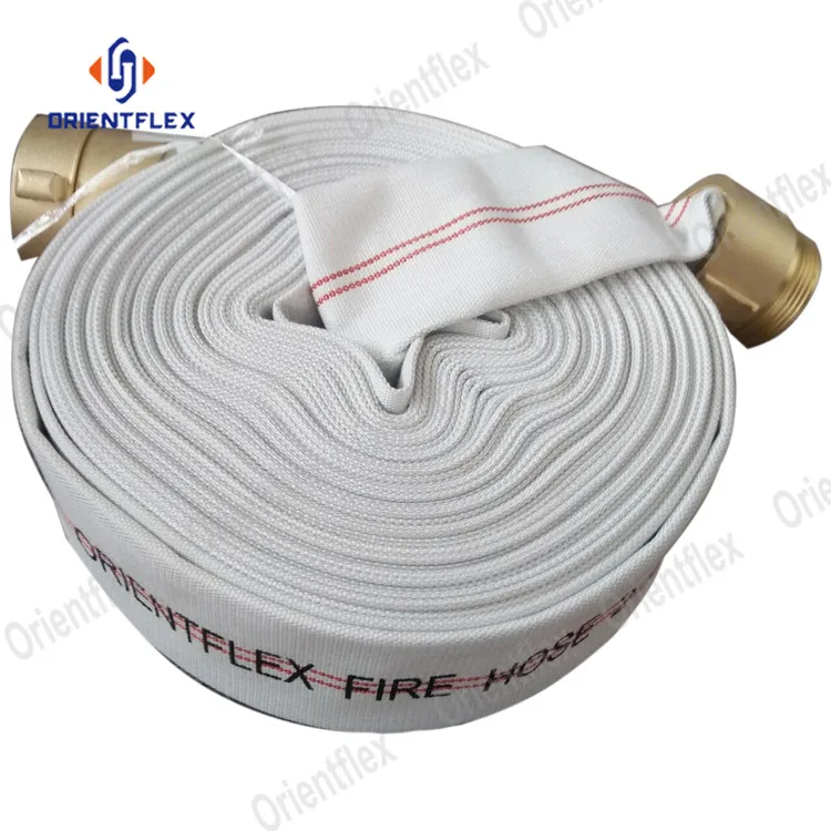 2inch 10bar solas approved price list of canvas fire hose india japan with storz coupling german 65mm for irrigation type