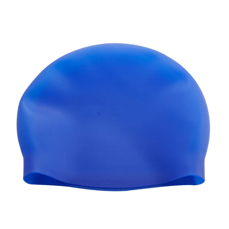 
Customized logo silicone material seamless swim caps 