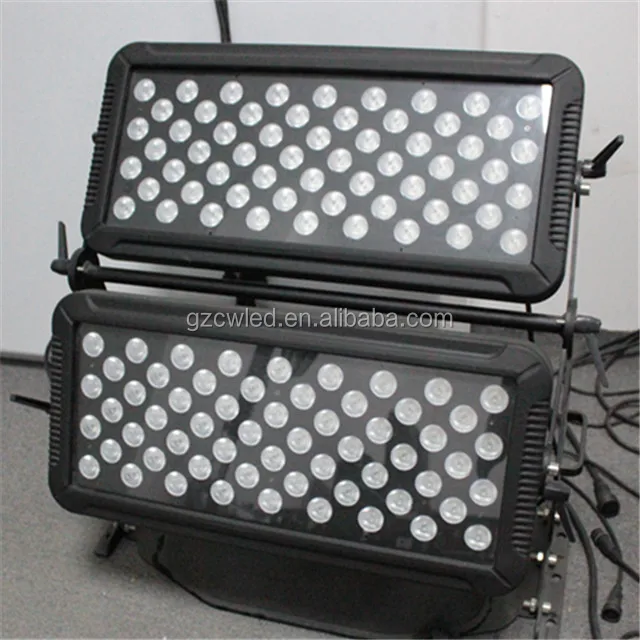 Светодиодный городской цветной светильник 120*10 Вт RGBW 4 в 1 настенный