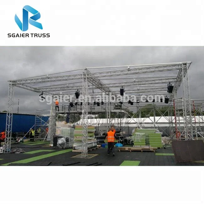 Concert Stage Roof Truss System, DJ Used Aluminum Truss For Sale