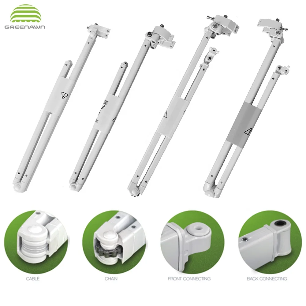  Высокое качество выдвижной белый порошковое покрытие тент металлический каркас