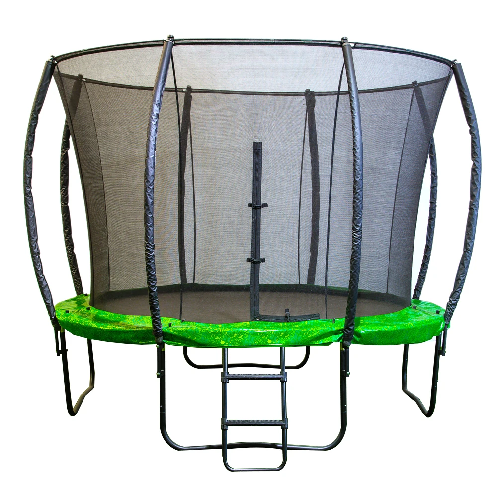 12FT 14 Foot Cheap Trampoline with Safety Enclosure Net