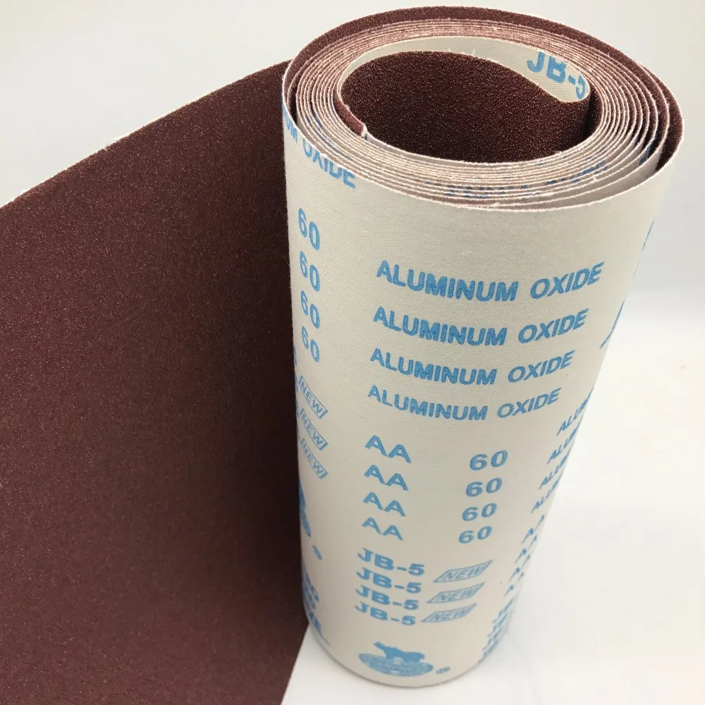 SHARPNESS hot sale aluminum oxide flexible sanding cloth for hand use JB-5