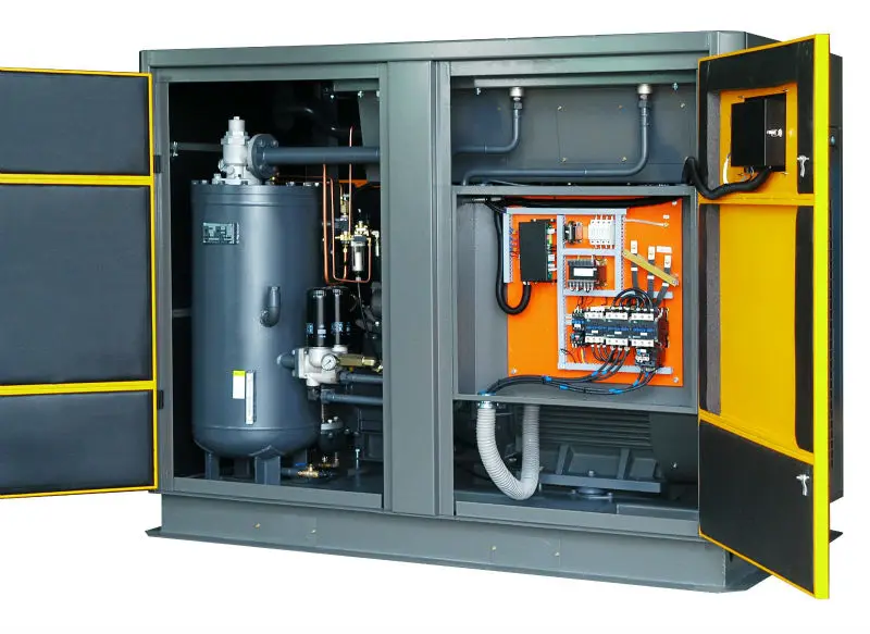 vsd screw air compressor ce aedv series direct inverter screw air compressor