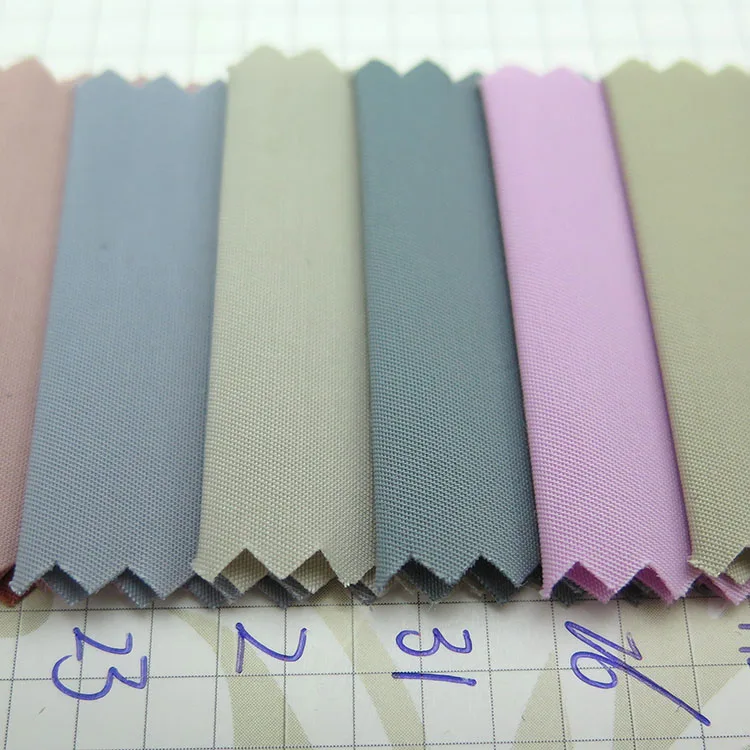 Wholesale Retail Ready Stock Polyester Cotton Interwoven Parker Windbreaker Jacquard Fabric Down Jacket Fabric Fashion Fabric