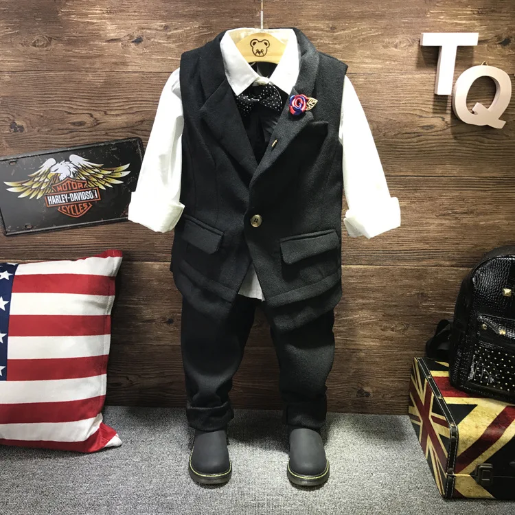 
2017 best popular hot selling cheap wholesale boy suits junior pant suits 