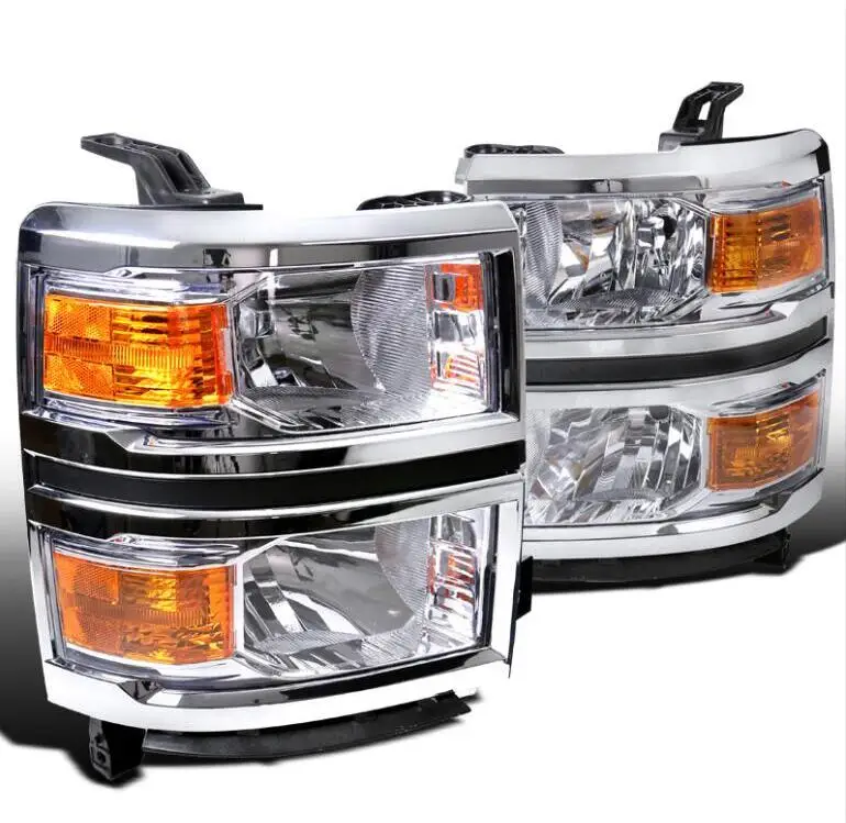 ORIGINAL HALOGEN HEADLIGHT FOR  CHEVROLET SILVERADO 2014 2015 2016 2017 PICKUP HEAD LAMP