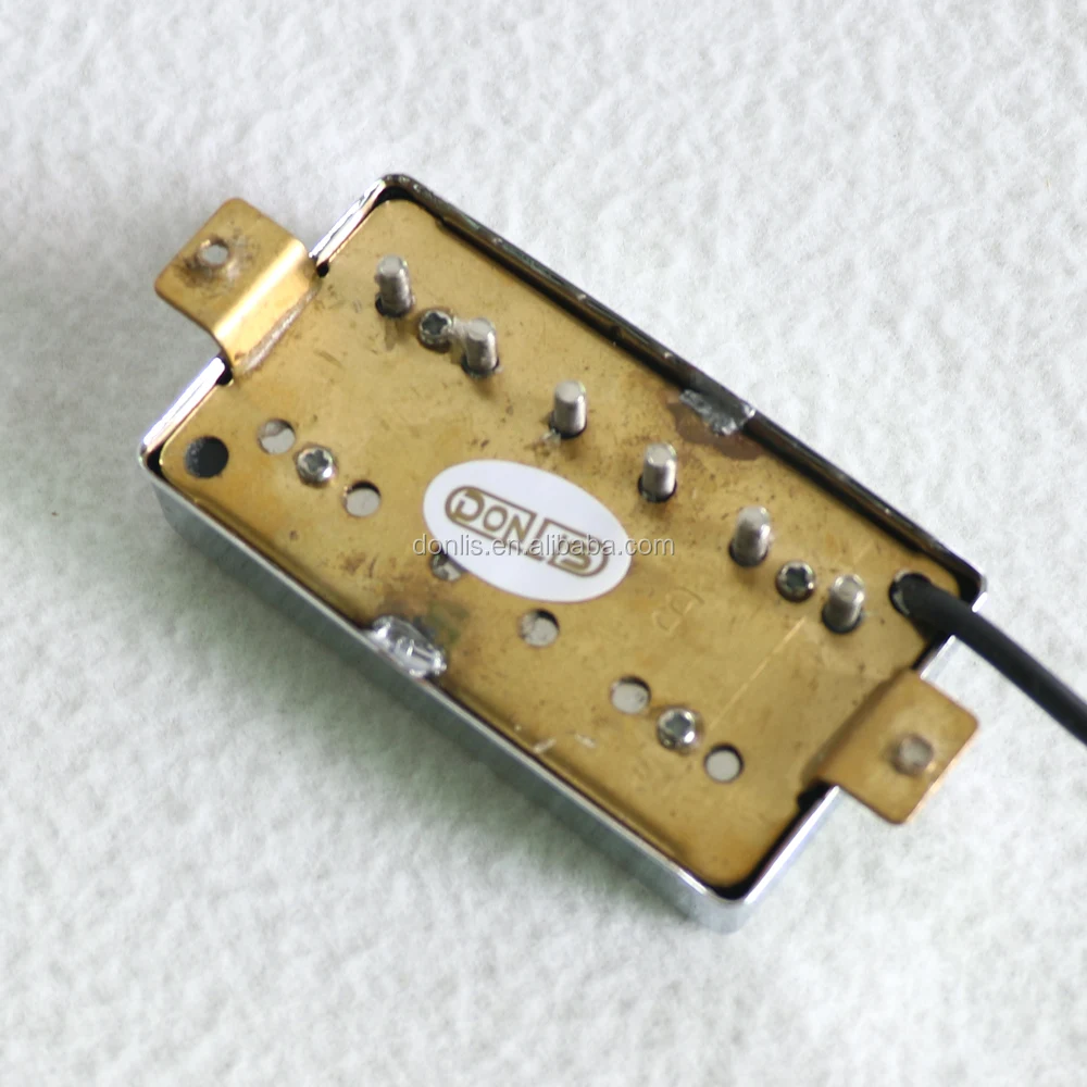Donlis high quality LP guitar pickup alnico 5 open style humbucker chrome guitar pickup