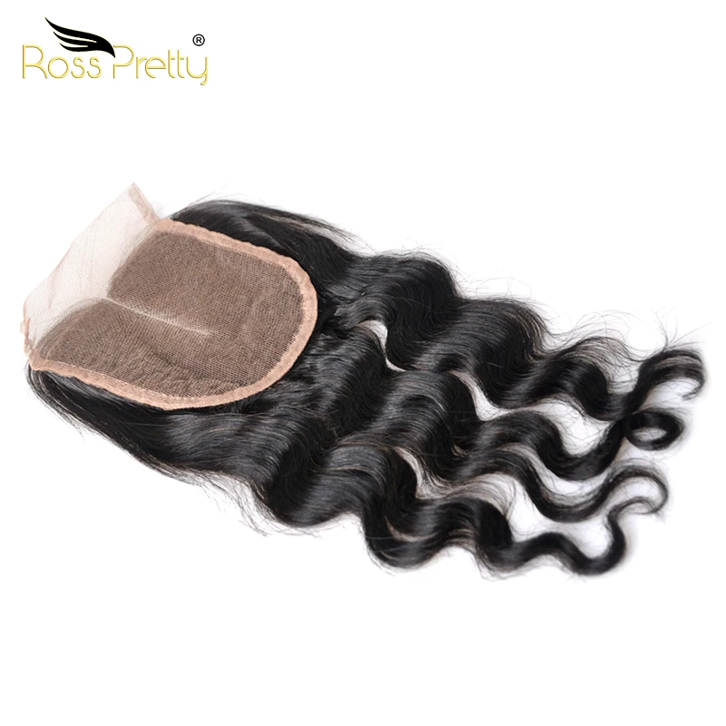 Ross Pretty Ibeauty Hair Lace Closure 4x4 Loose Deep Human Hair Best Price  Meche Closure
