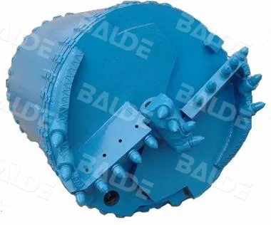 Бурение ведро с Betek круглый хвостовик со скошенным стержнем для рок первый