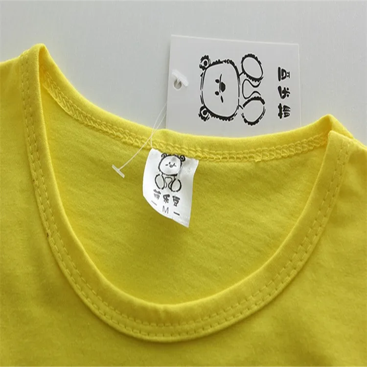 2018 Korean style boys girls t shirt fashion short sleeve cotton kids t shirt