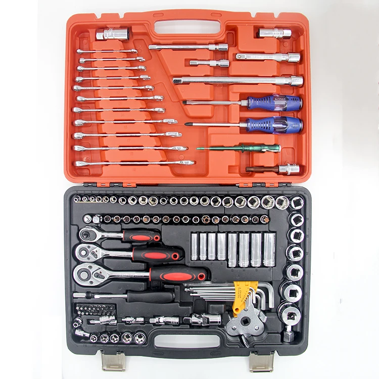 121PCS Mechanic Tools Mechanical Tools For Car bike repair kit