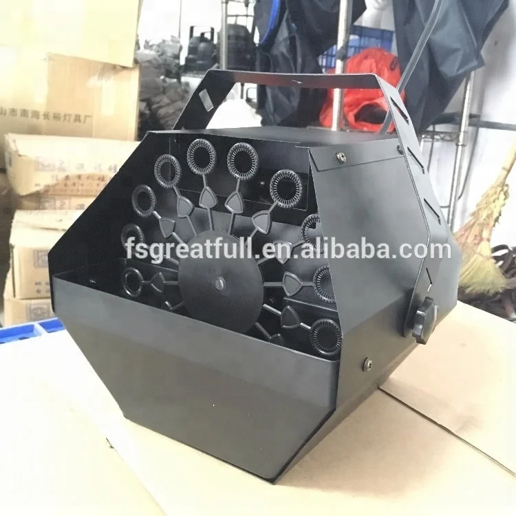 wire or wireless Stage effect equipment auto small cheap mini bubble machine with remote control