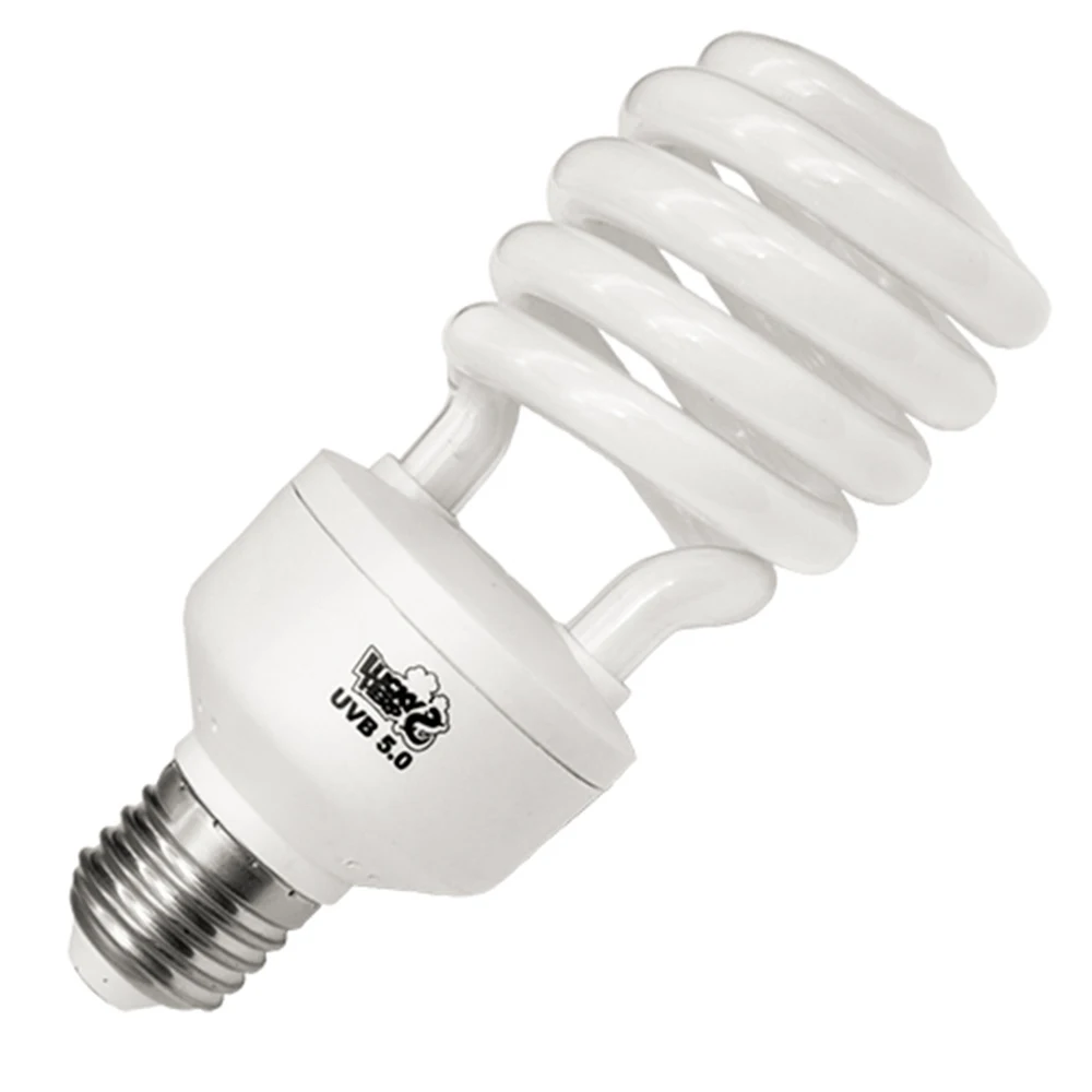 tropical lamp 26 watt uva uvb 5.0 compact bulb for reptile