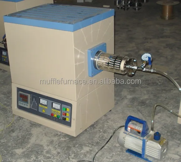 Manufacturer Brother BR-14NT-1 1400C Laboratory Single Heating Zone Lab Horizontal Vacuum Tube Furnace