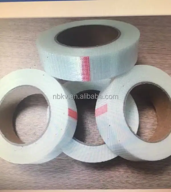High Quality Heavy Duty Waterproof Rubber  Fiberglass Polyester Filament Strapping Strong Reinforced Packing Bunding Tape