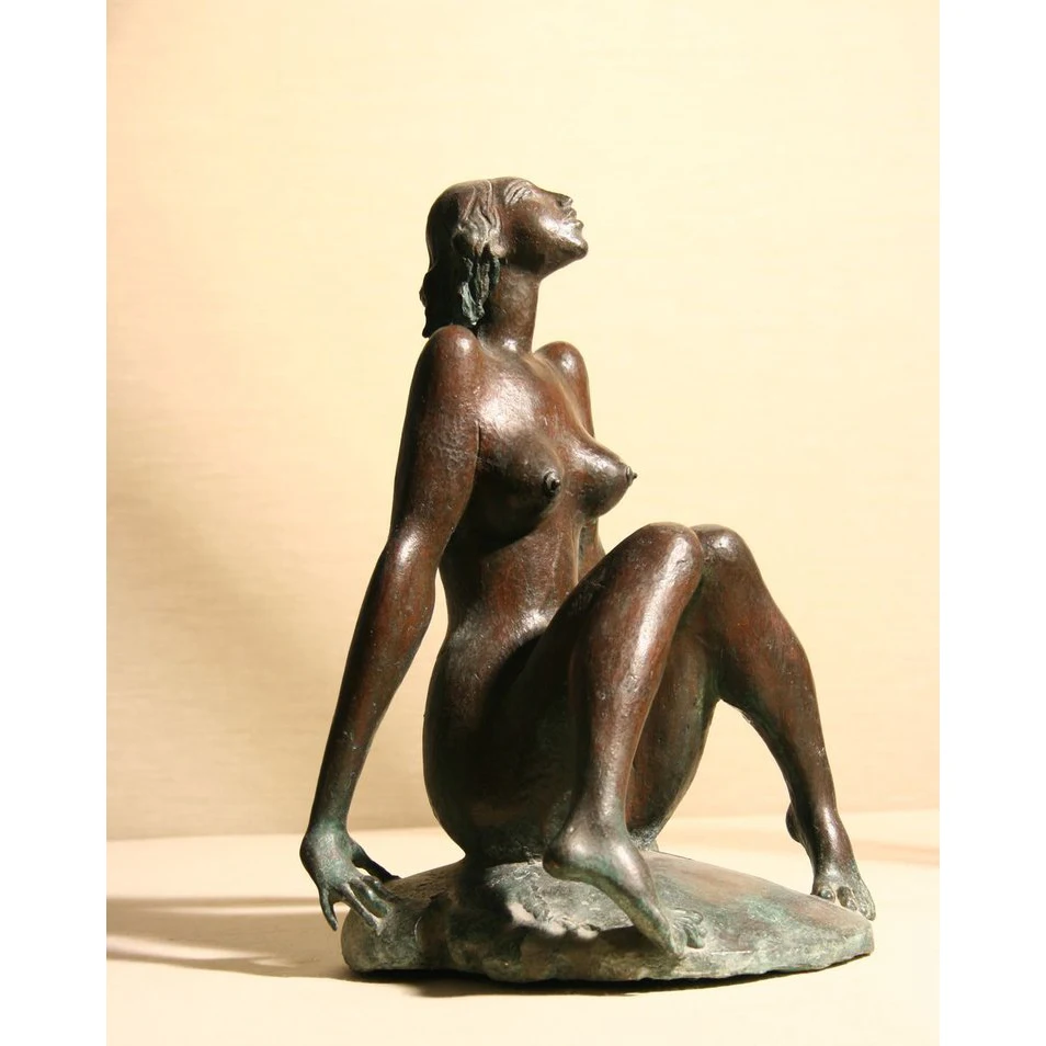 Antique Home Decor Sexy Bronze Lady Nude Picture Nude Lady Statue
