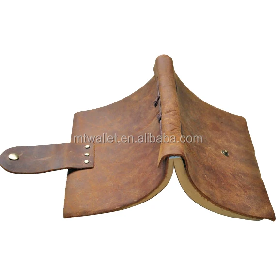 Wholesale A4 A5 A6 vintage real cowhide notebooks leather cover personalized journals make a great gift handmade price