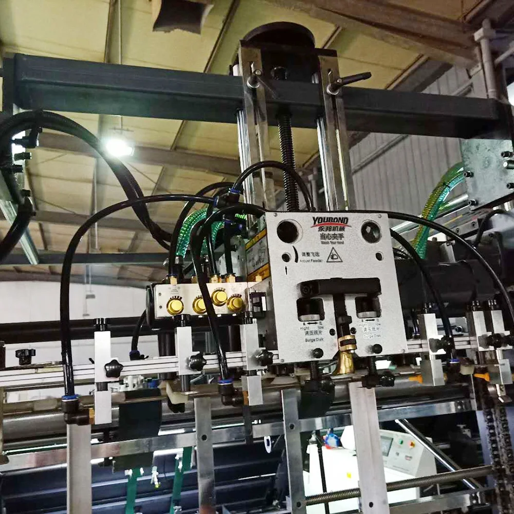 Youbond automatic manual flute laminating machine