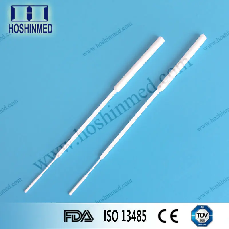 Nylon flocked different types cervical vaginal swab products
