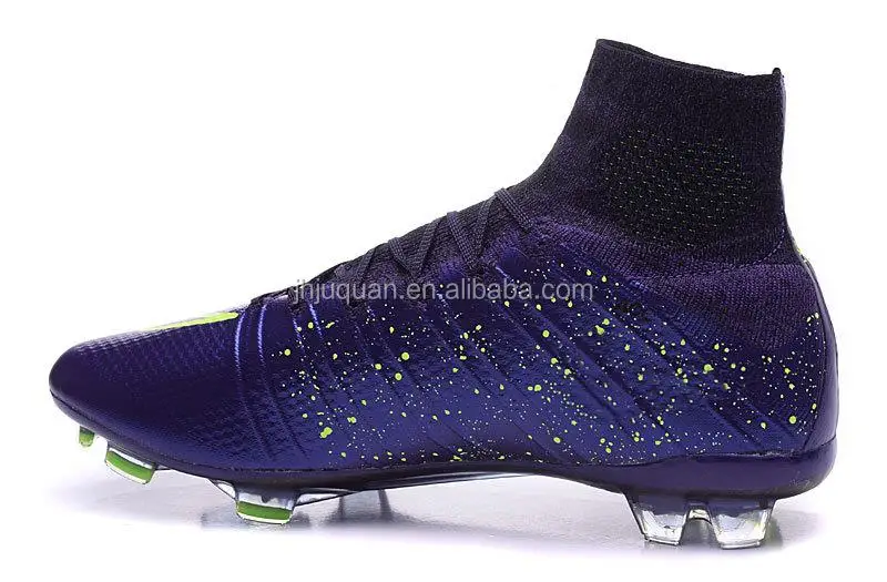 
New arrived 2015 Fashionable design Indoor and outdoor Soccer Shoes for men, warm high Ankle football boots 