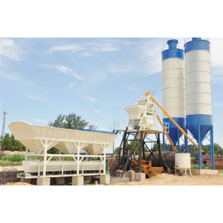 
mini concrete batching plant for sale 35m3/h productivity /portable concrete batch plant 