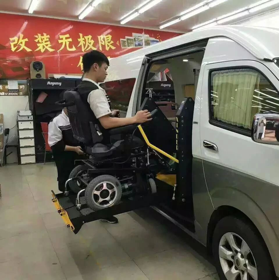 DN-880S Disabled Wheelchair Hydraulic Lift Used for Van 350KG Loading(WL-D-880S)