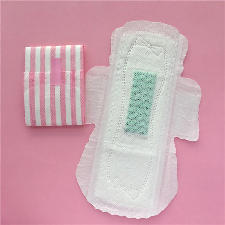 Dry mesh sanitary napkins feminine hygiene individually wrapped sanitary napkins