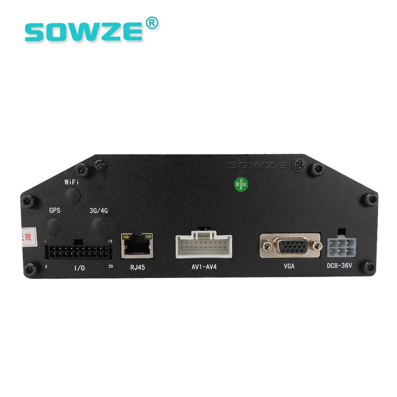 Мониторинг в Реальном времени 4ch 720 P GPS MDVR Мобильный DVR для Автомобилей Безопасности