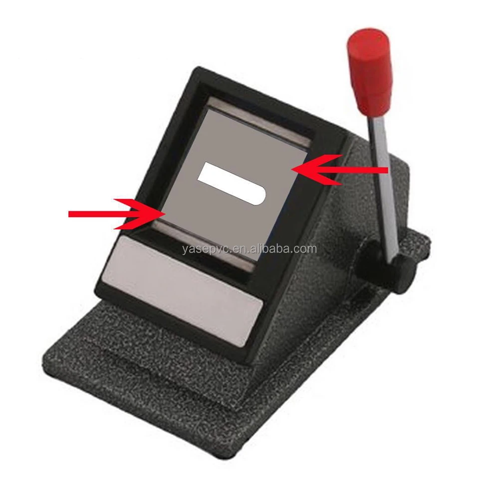 Card cutter 2.5625*0.6875inches Special Polygon cutting machine