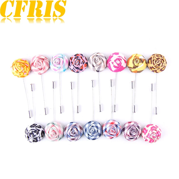 Цветочная заколка для лацкана, новейшая текстильная заколка для лацкана с ссылкой