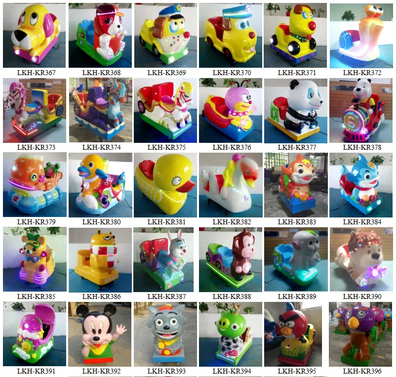 Popular New Design Amusement Park Arcade Kiddie Ride On Indoor Game Machine Small Kiddie Rides Elephant For Shopping Mall