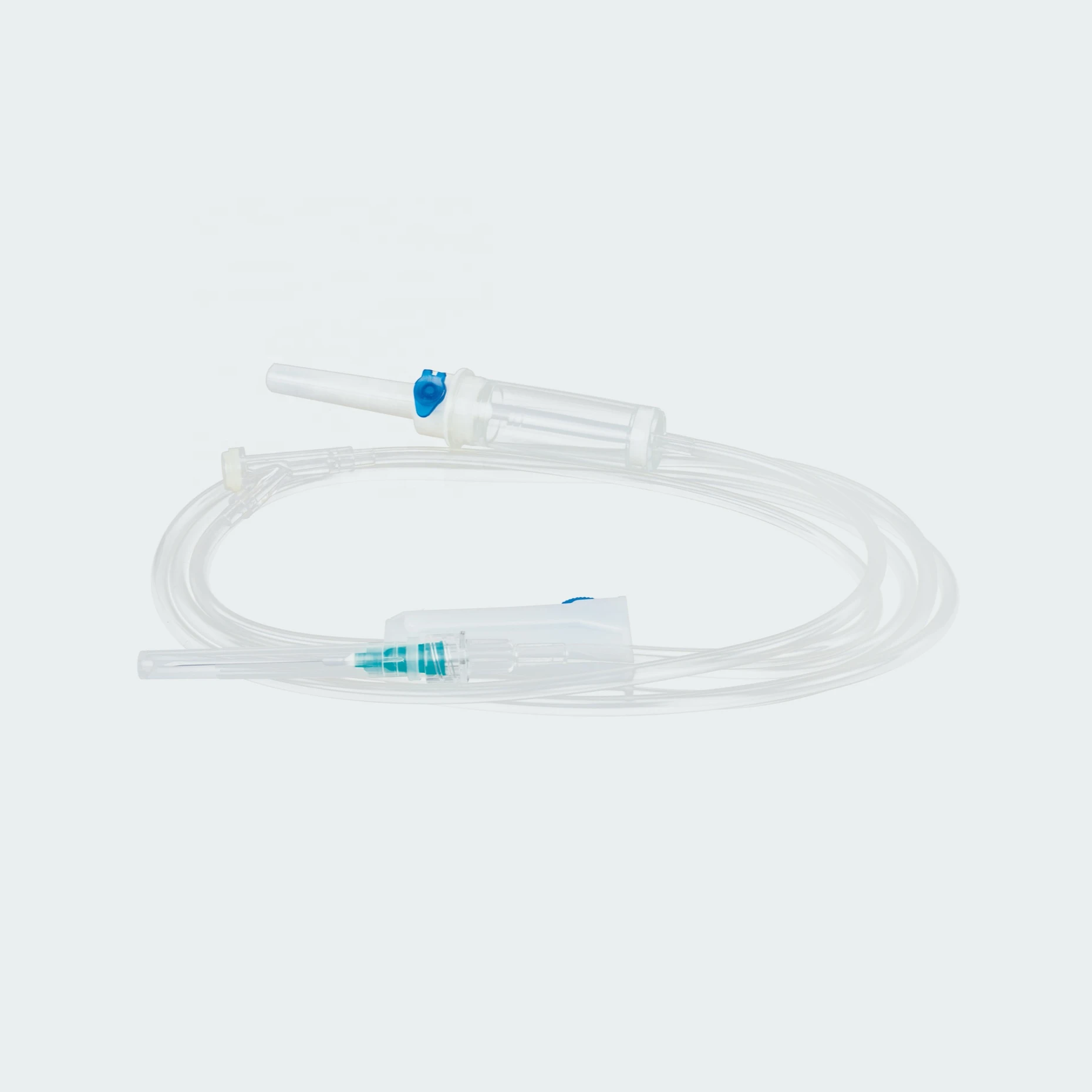 CE&ISO approved disposable iv administration set with pump use