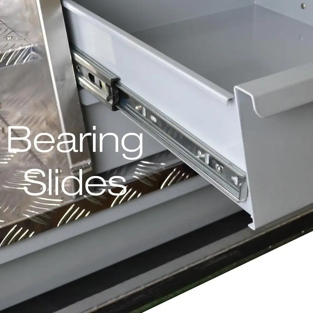 Водонепроницаемый алюминиевый ящик для инструментов для грузовика с ящиками