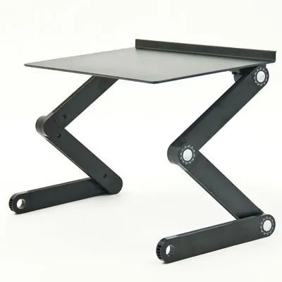 Multi-functional Aluminium Laptop Stand Table for bed or sofa