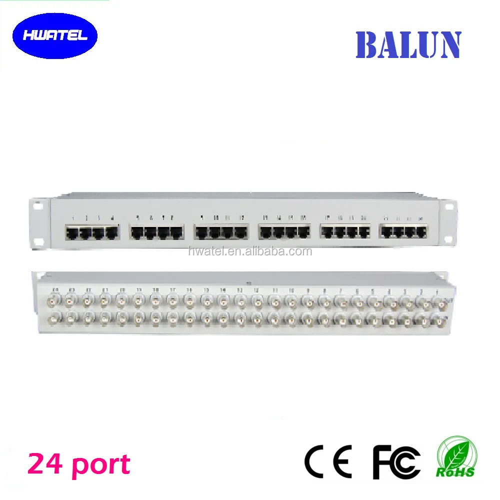 75 ohm to 120 ohm balun converter G703 fiberhome ZTE SDH E1 DDF panel