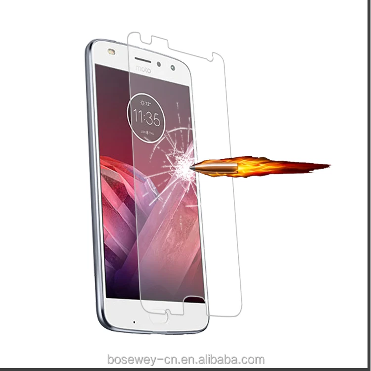 High quality tempered glass screen protector for Motorola Moto Z2 Play