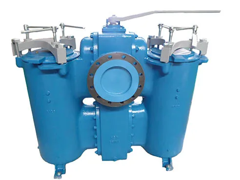 Class 300 Carbon Steel Flanged End Duplex Strainer  |  Class 300 Stainless Steel Flanged End Duplex Strainer