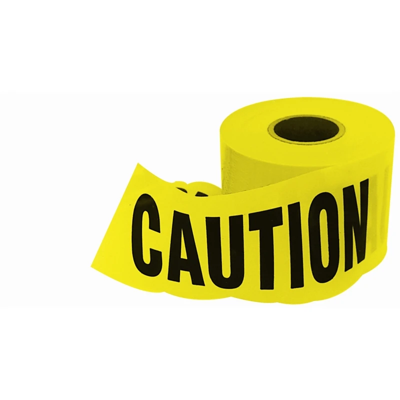 
Yellow PE Warning Tape(Barrier Caution Tape) 